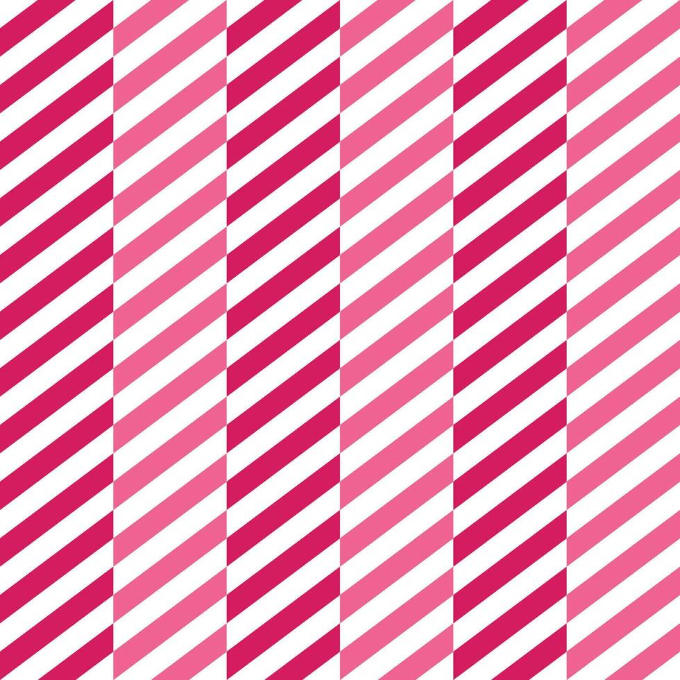 Pink oblique line pattern. seamless pattern. tile background Decorative elements, floor tiles, wall tiles, gift wrapping, decorating paper. vector