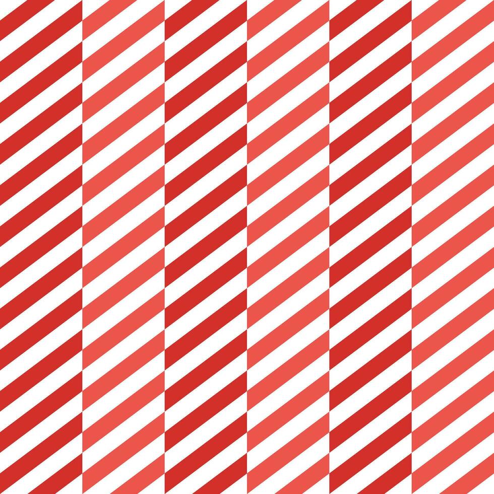 Red oblique line pattern. seamless pattern. tile background Decorative elements, floor tiles, wall tiles, gift wrapping, decorating paper. vector