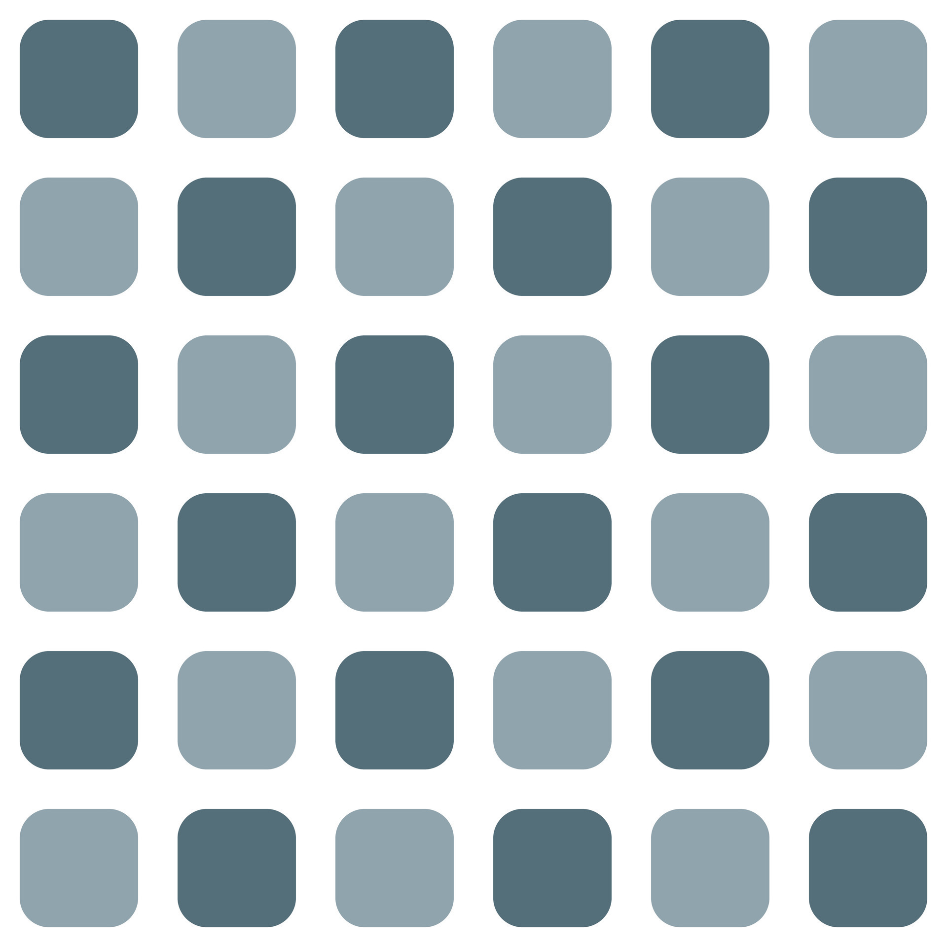 Grey rounded square pattern. Rounded square vector pattern