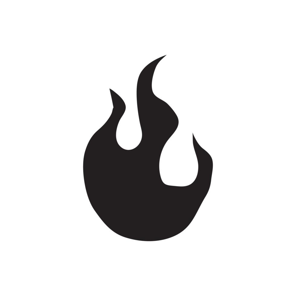 black fire frame png