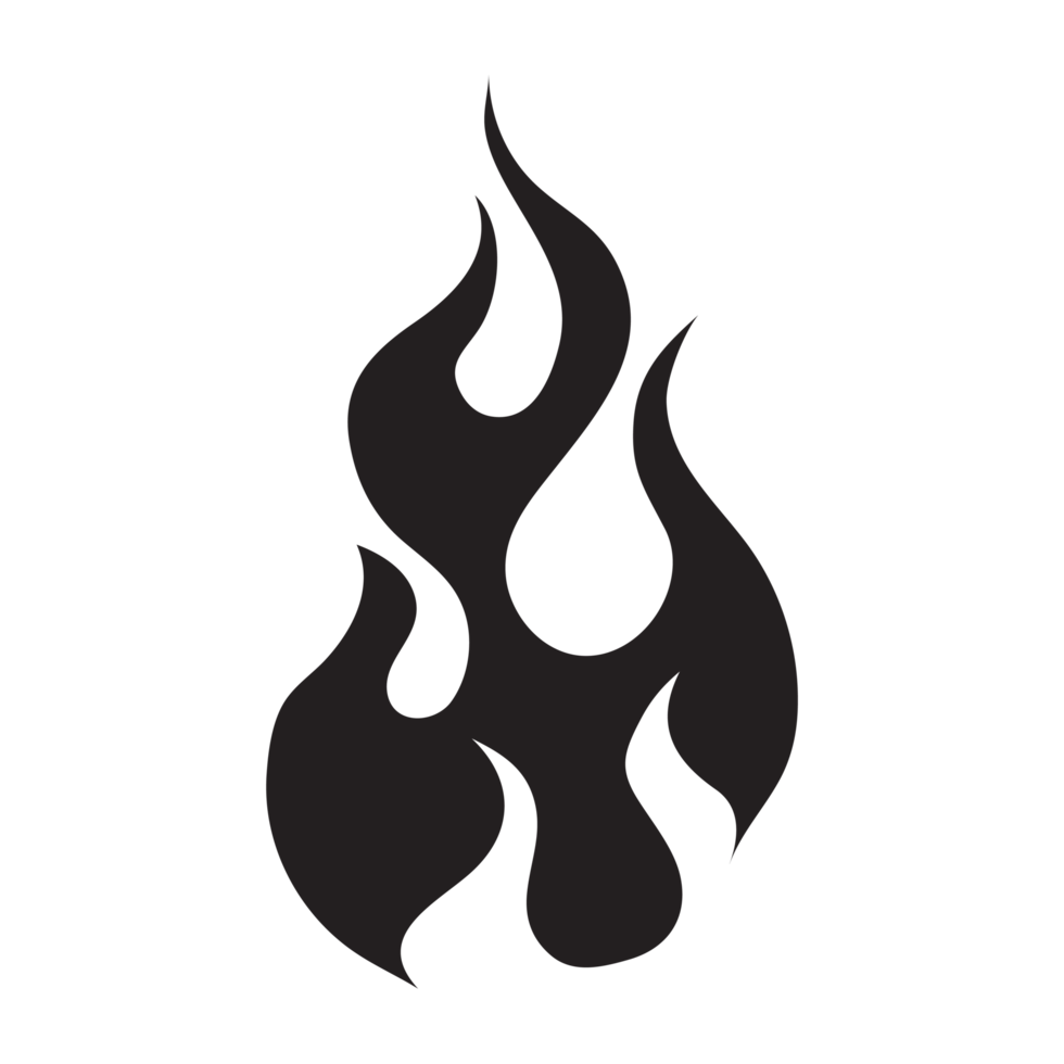 black fire frame png