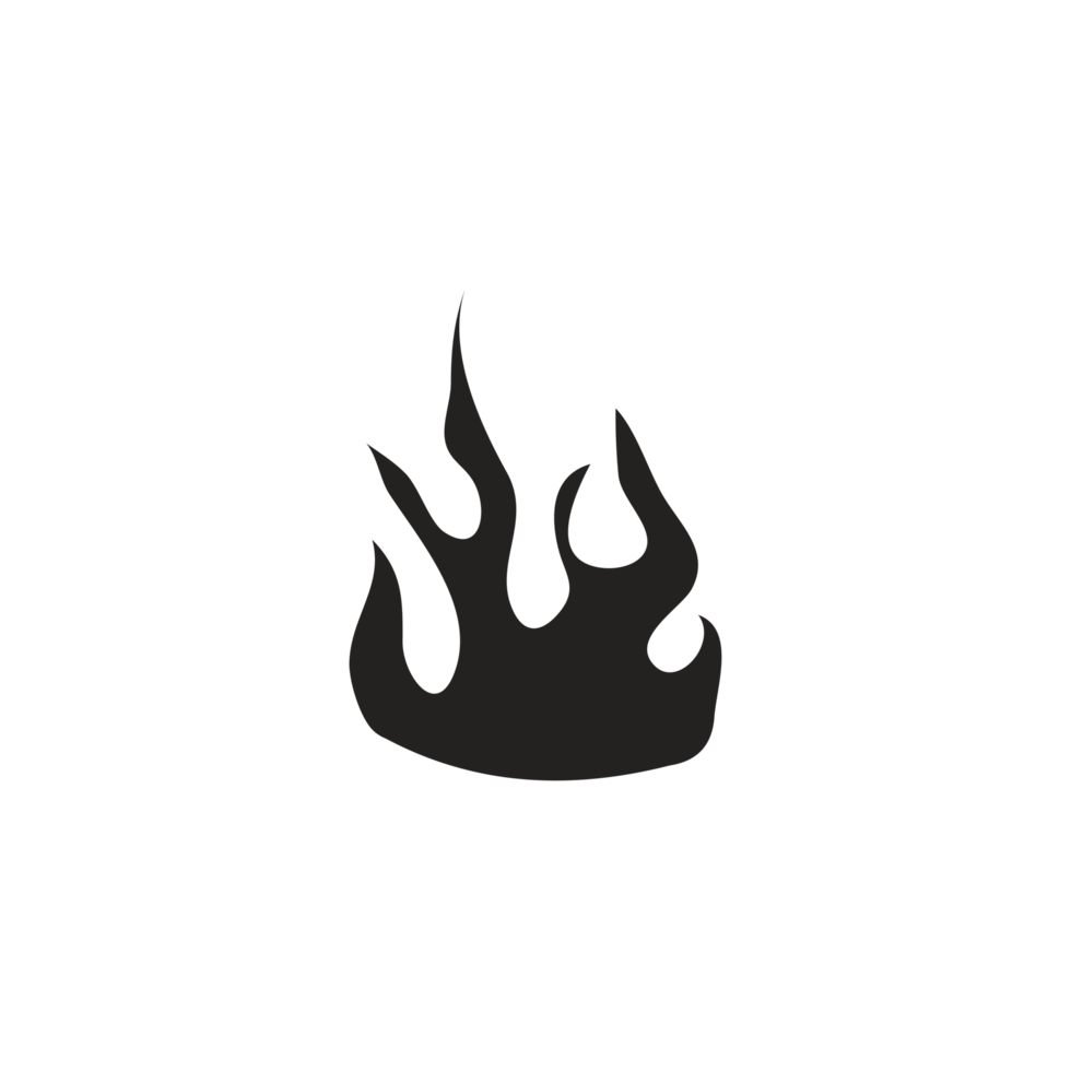 black fire frame png