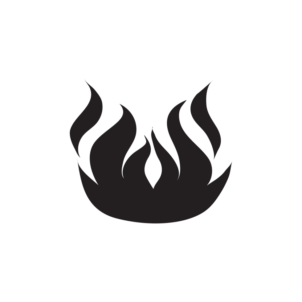 black fire frame png