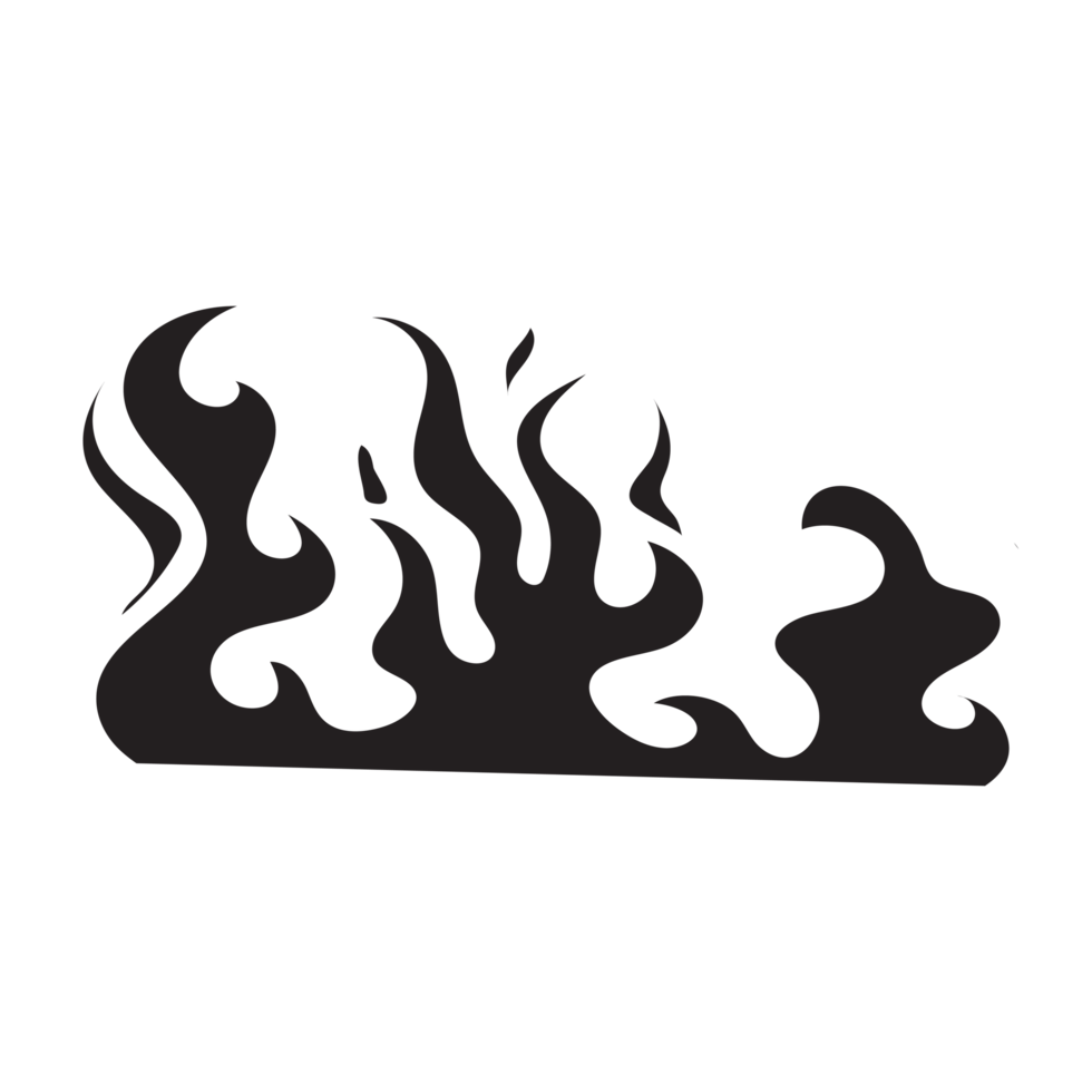 black fire frame png