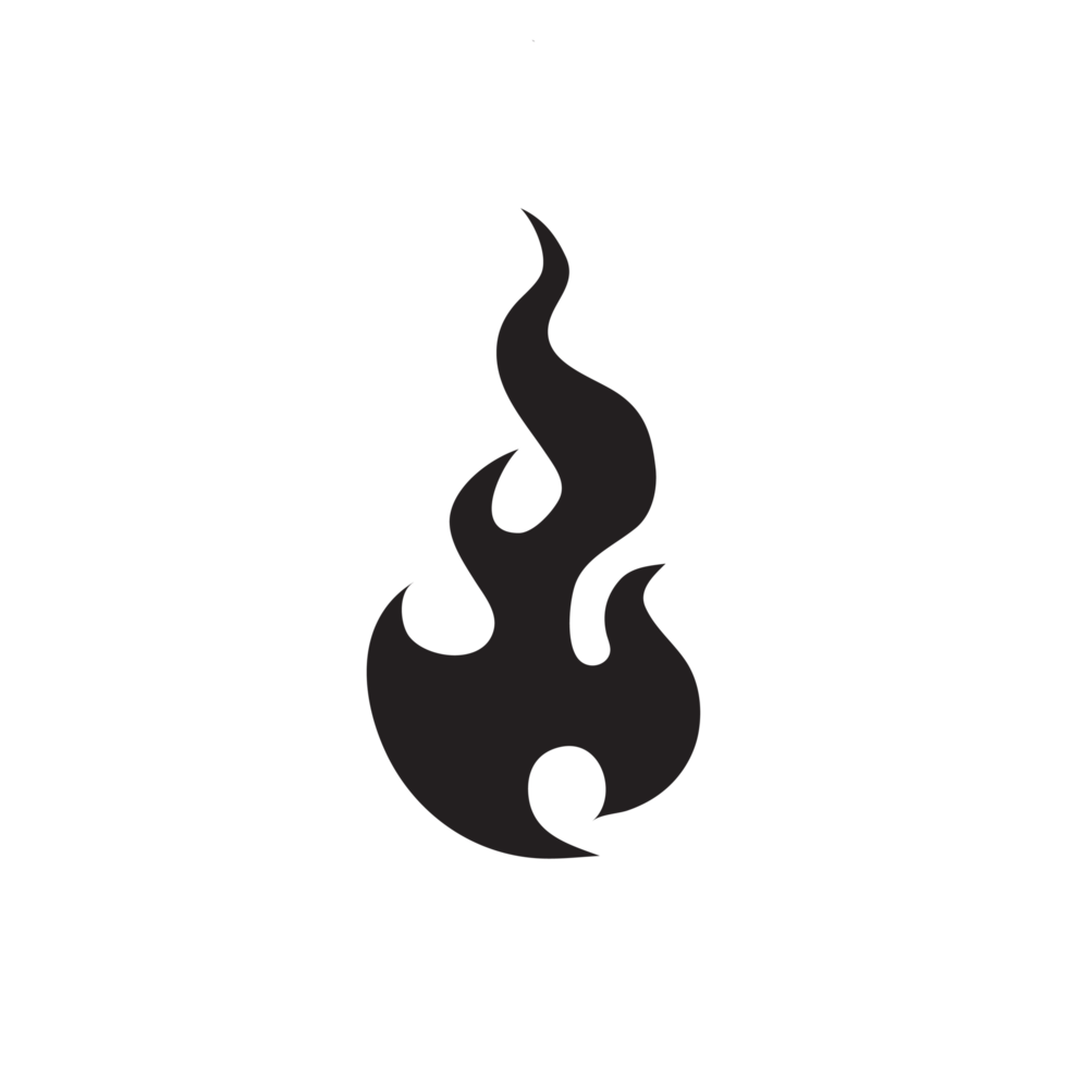 black fire frame png