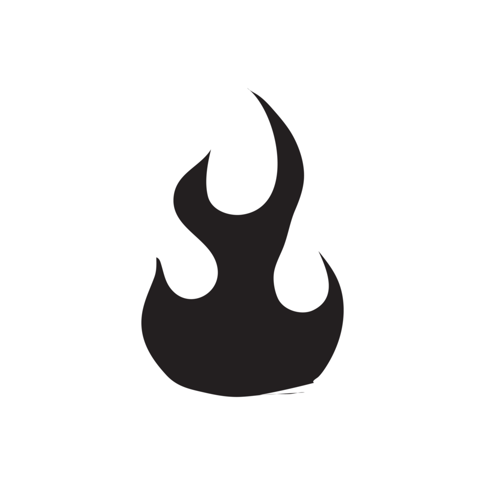 black fire frame png