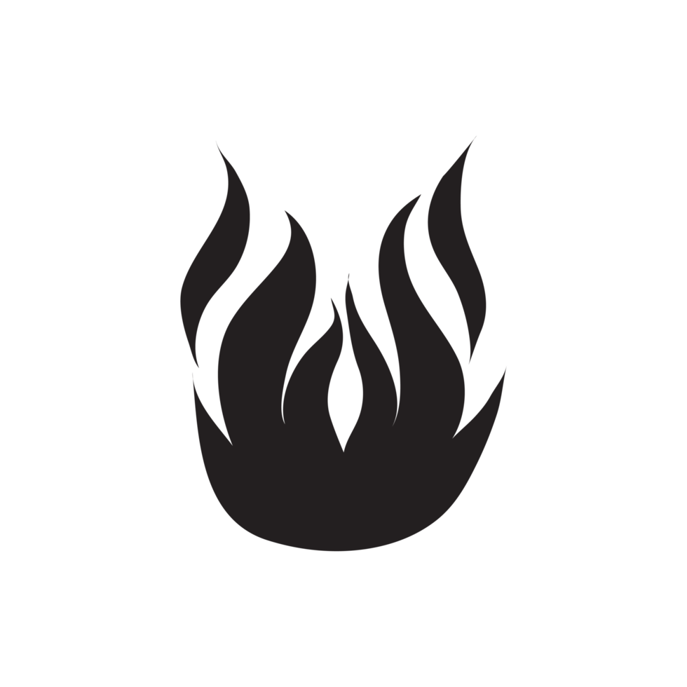 black fire frame png