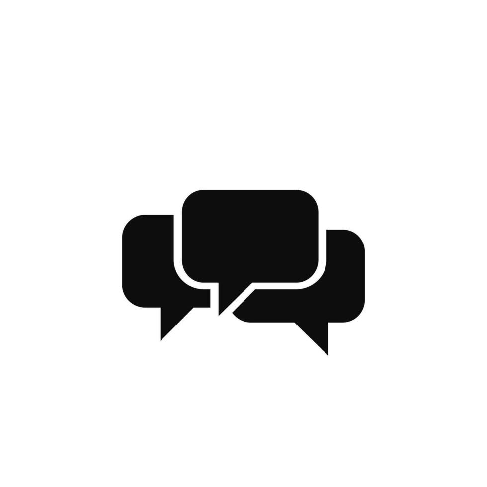 Comment icon vector. Chat, conversation icon symbol vector