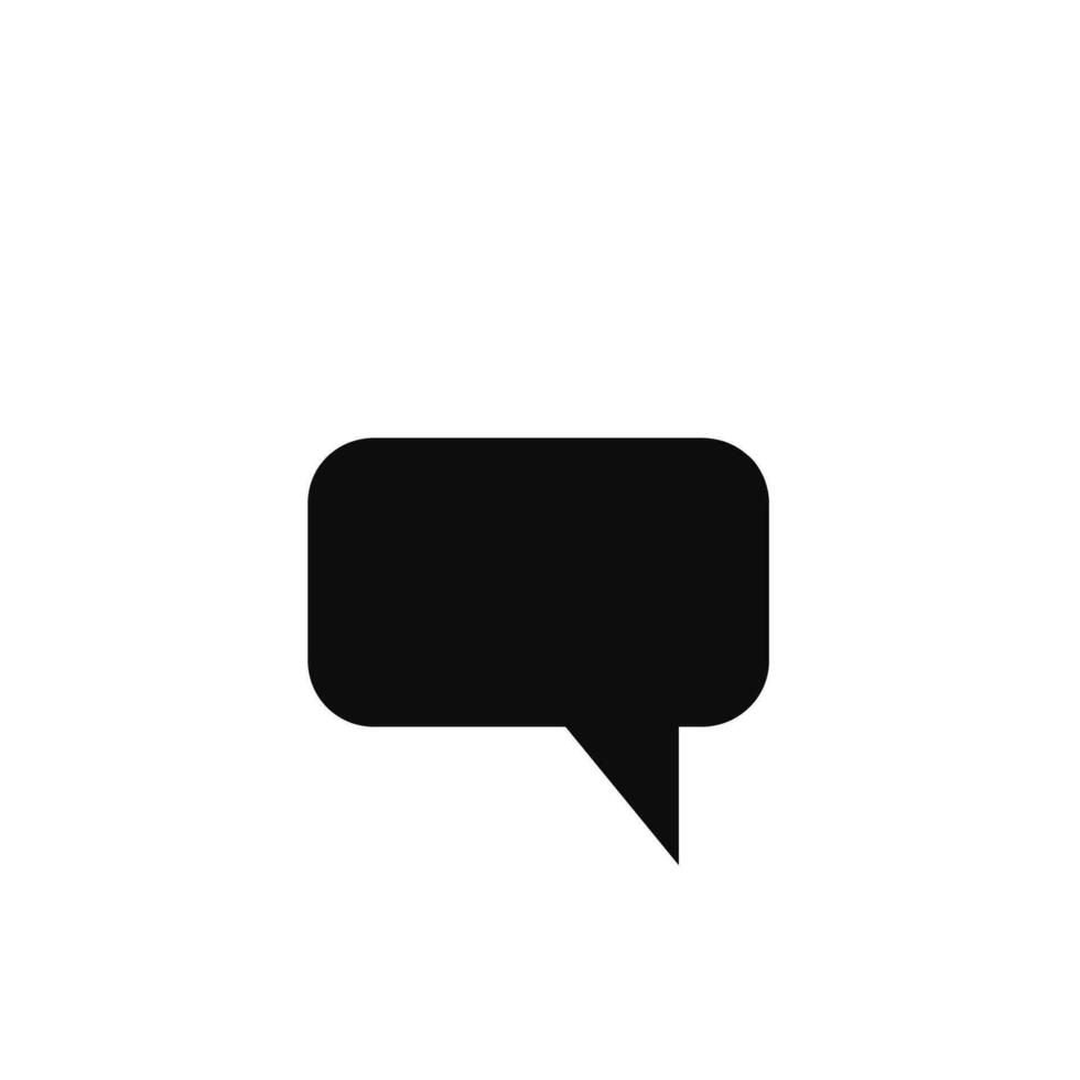 Comment icon vector. Chat, conversation icon symbol vector