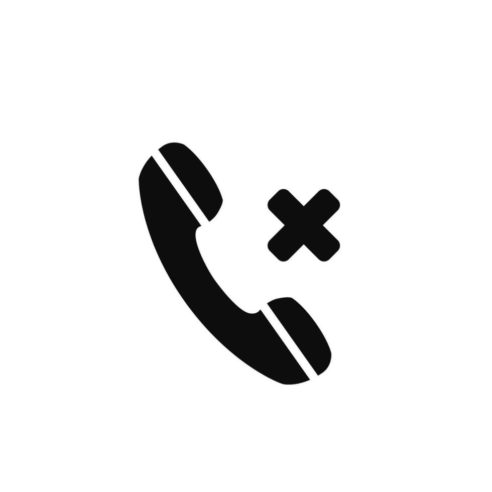 Phone call icon vector. Telephone icon symbol vector