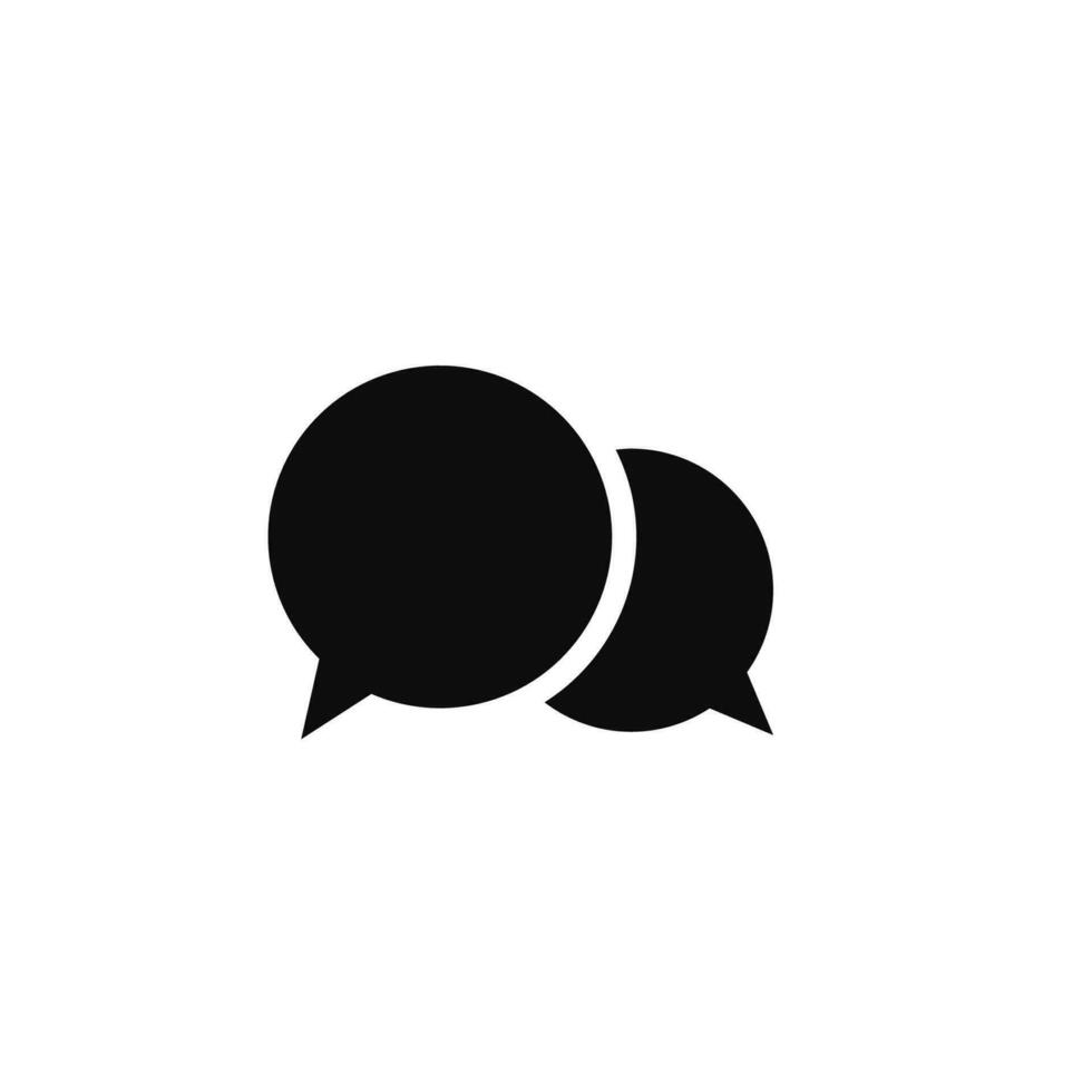 Comment icon vector. Chat, conversation icon symbol vector