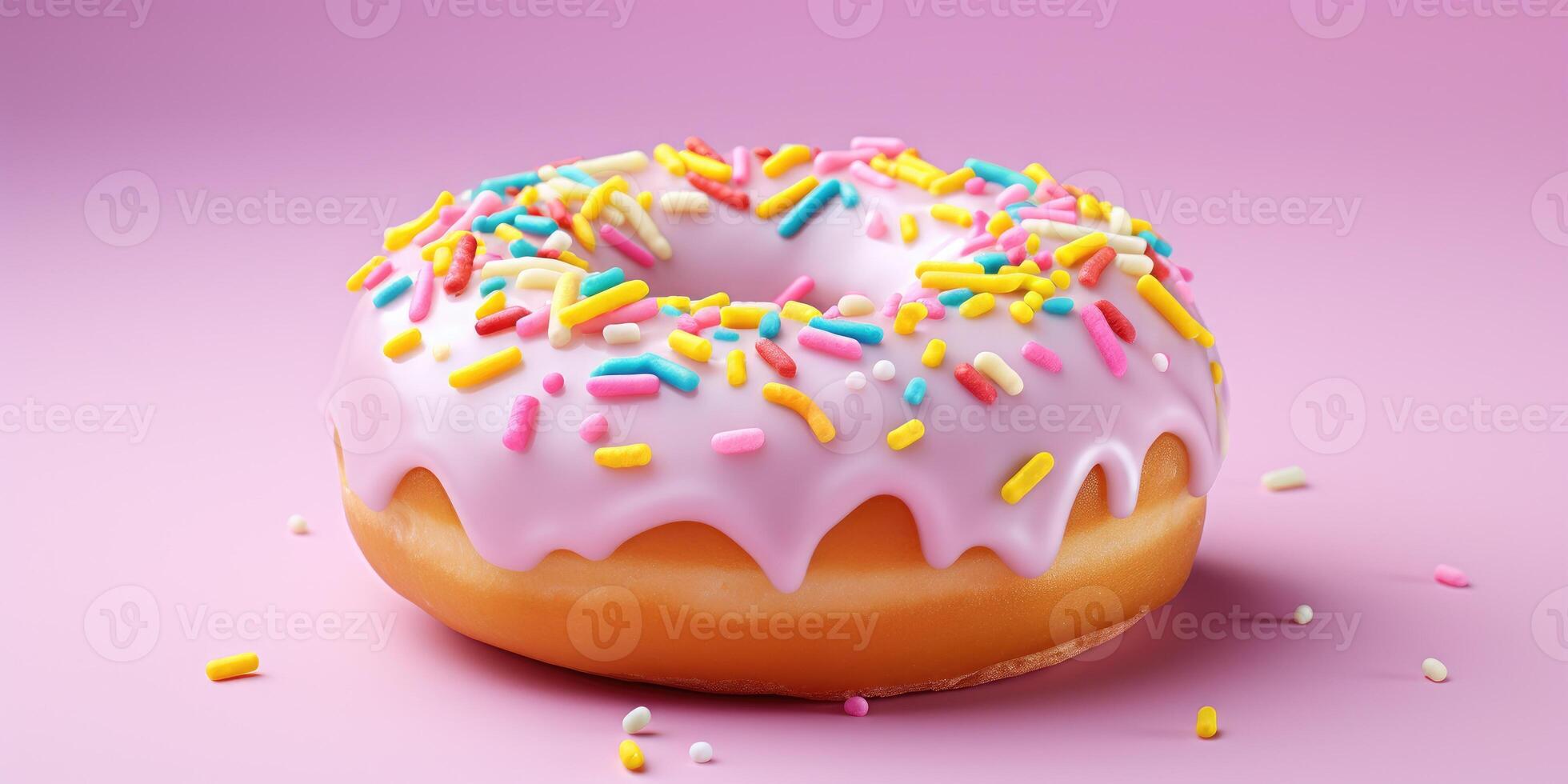 Sweet donuts. Sweet food. photo