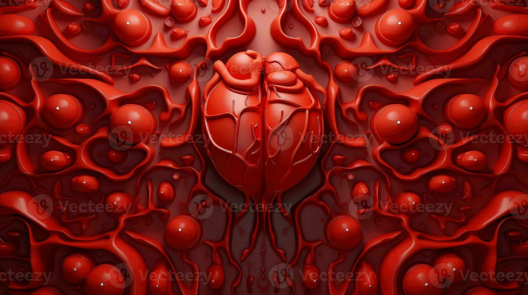 3D illustration of the human organ systems, Human internal organs. Anatomy. Nervous, circulatory, digestive, excretory, urinary,and bone systems. Medical education concept, Generative AI illustration photo