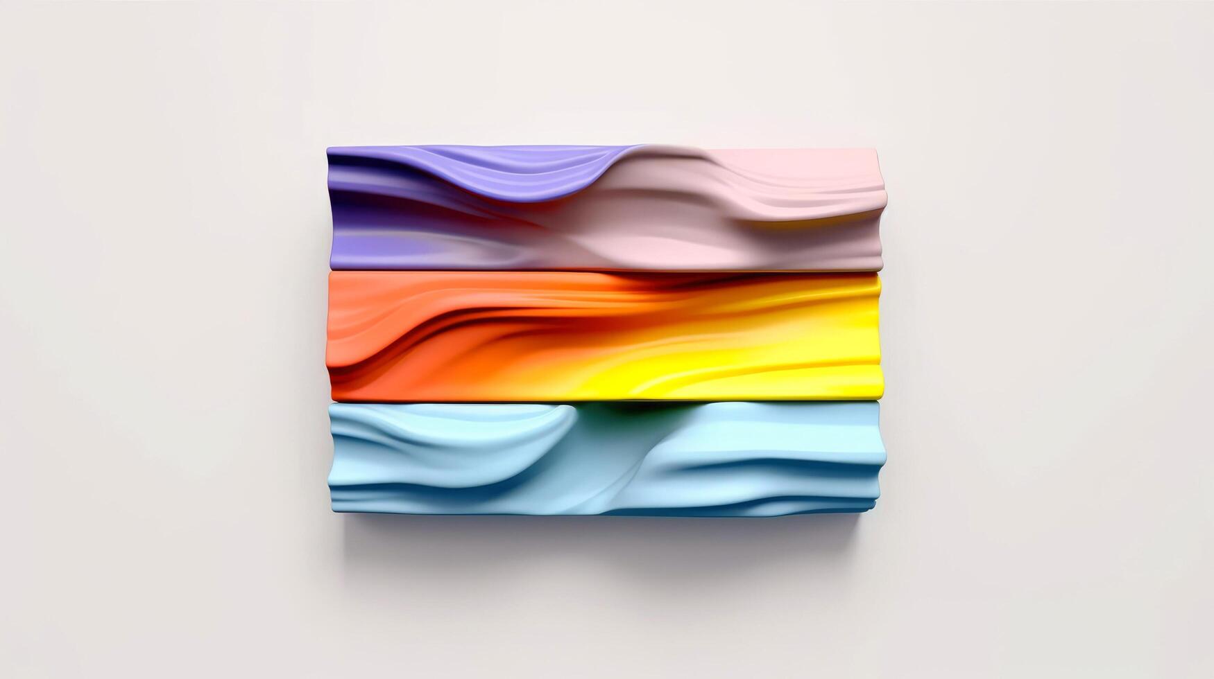 Abstract 3D geometric shapes, 3d element art minimal style, illustration photo