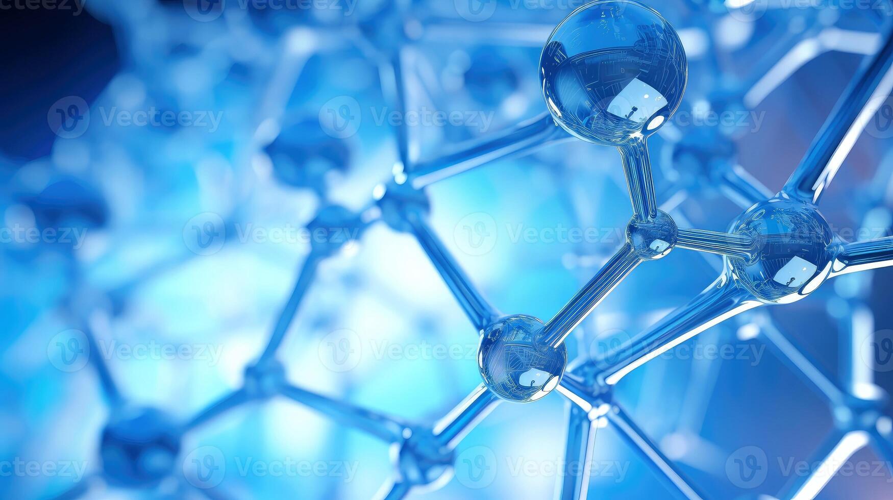 Medical studies of molecular structures. Science in the service of human. Technologies of the future in our life. molecule of medicine model, illustration photo