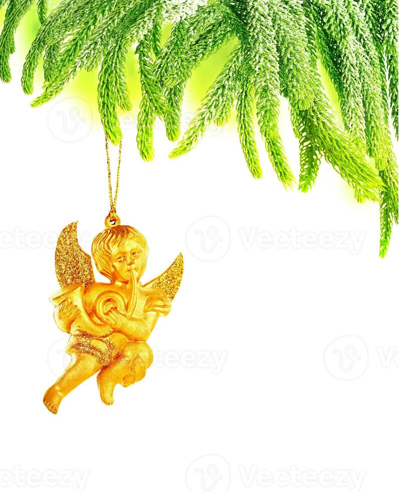 Beautiful Christmas angel photo