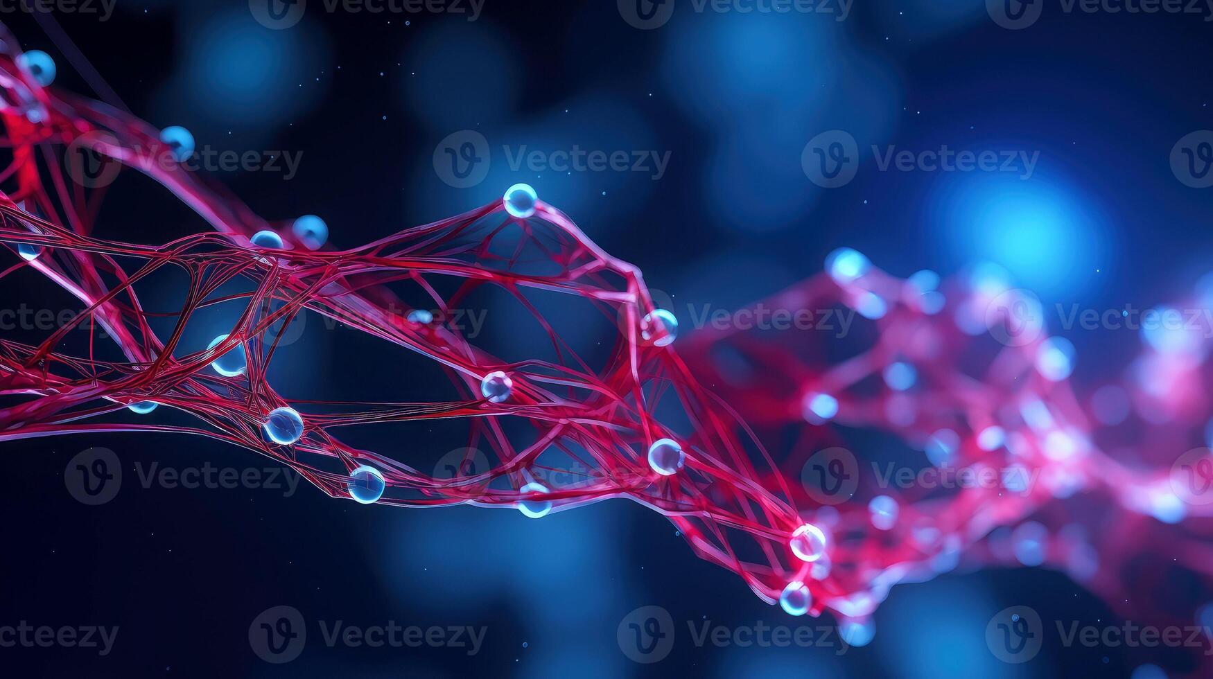 Medical studies of molecular structures. Science in the service of human. Technologies of the future in our life. molecule of medicine model, illustration photo