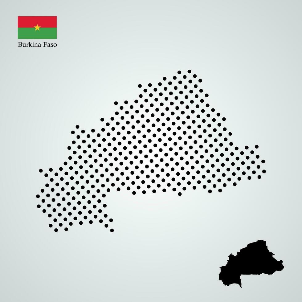 Bulgaria map silhouette halftone style vector