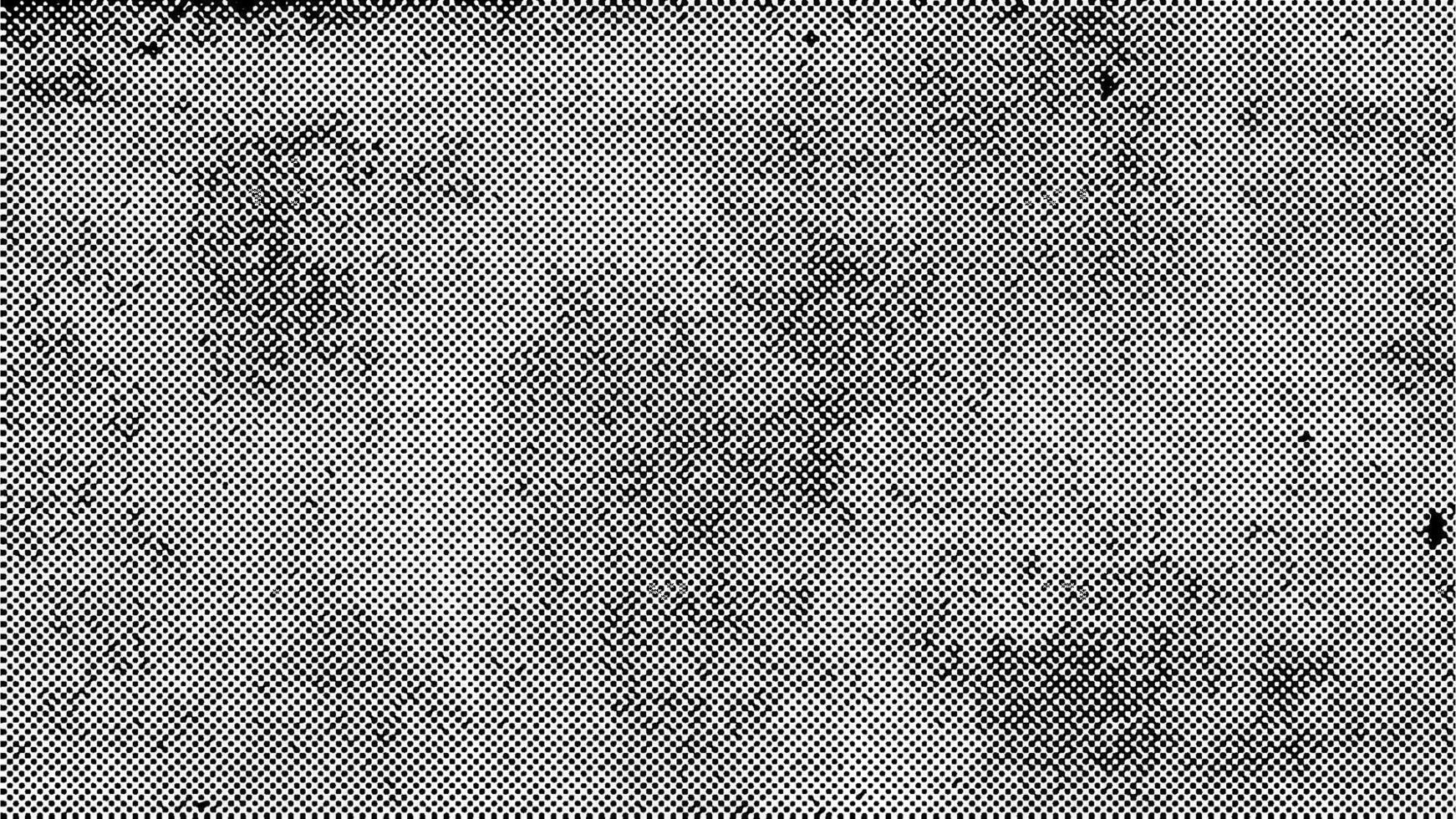 Natural Halftone background in abstract style. Organic retro texture. Modern overlayprint. White and black backdrop with light effect. Vector illustration.