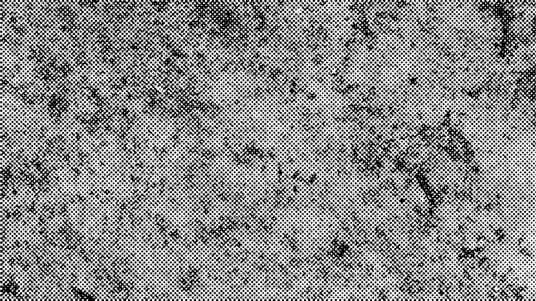 16x9 Grunge halftone background. natural imperfect vector texture. Abstract dots overlay surface.