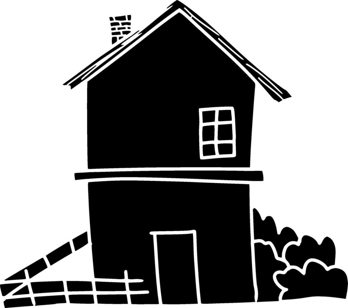 House glyph Icon vector