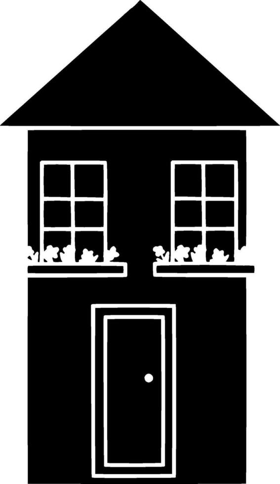 House glyph Icon vector