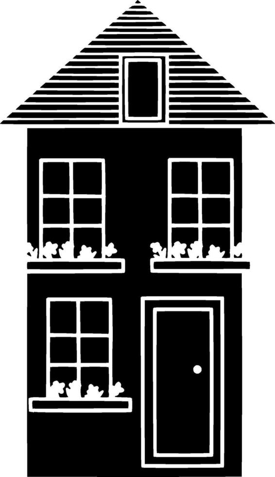 House glyph Icon vector