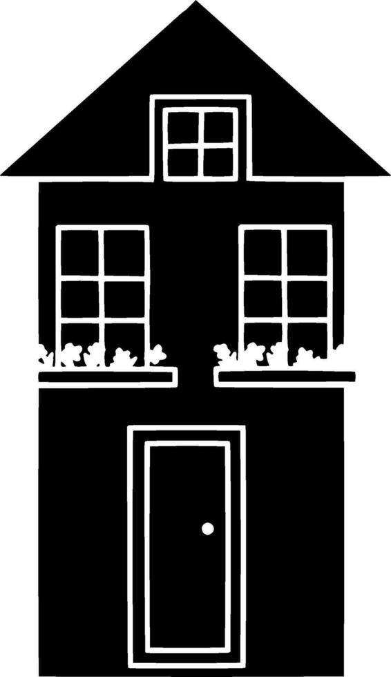 House glyph Icon vector