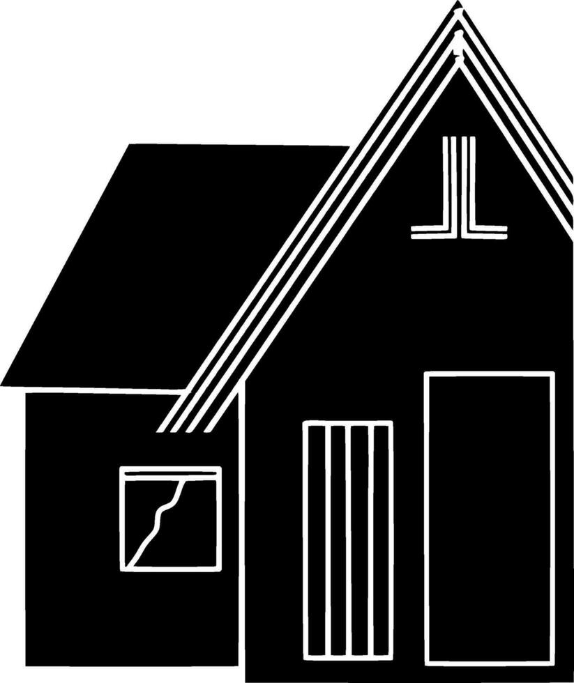 House glyph Icon vector