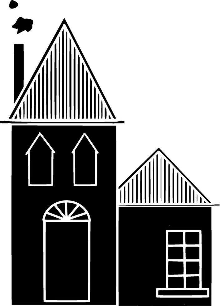 House glyph Icon vector