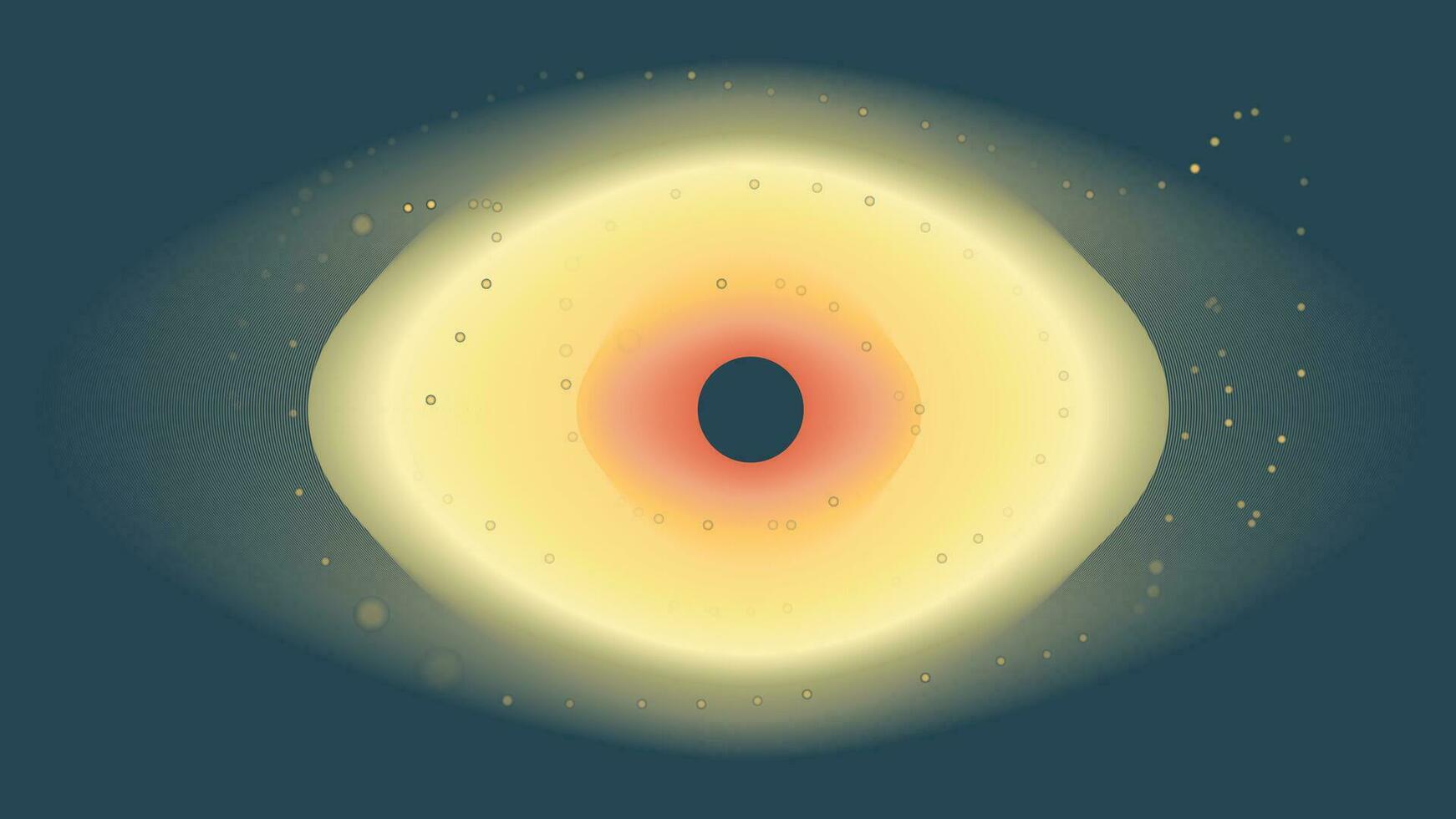Abstract spiral nebula eye background in multicolored color background. This creative project will give you sense of vastness and exploration. You can use it as a background of your any work. vector