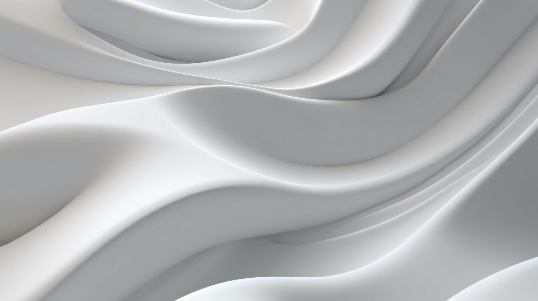 Abstract Background with Wave Bright white Gradient. photo