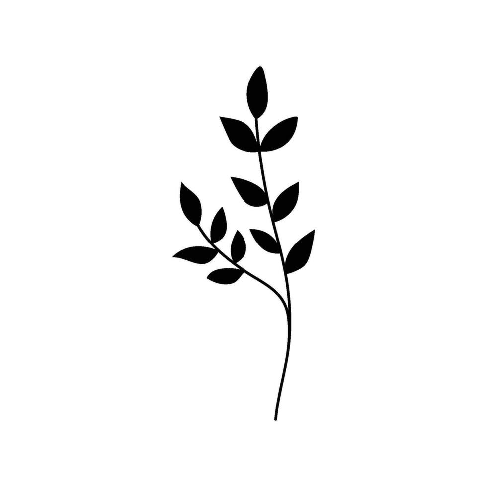 Beauty florist vector icon design template