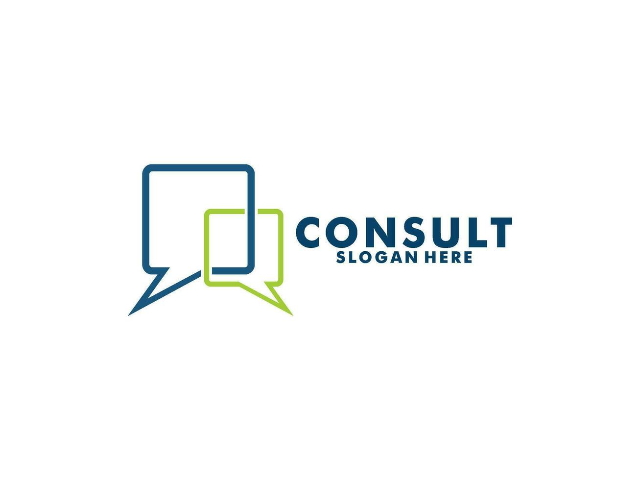 Consulting agency logo, Consult logo vector Template