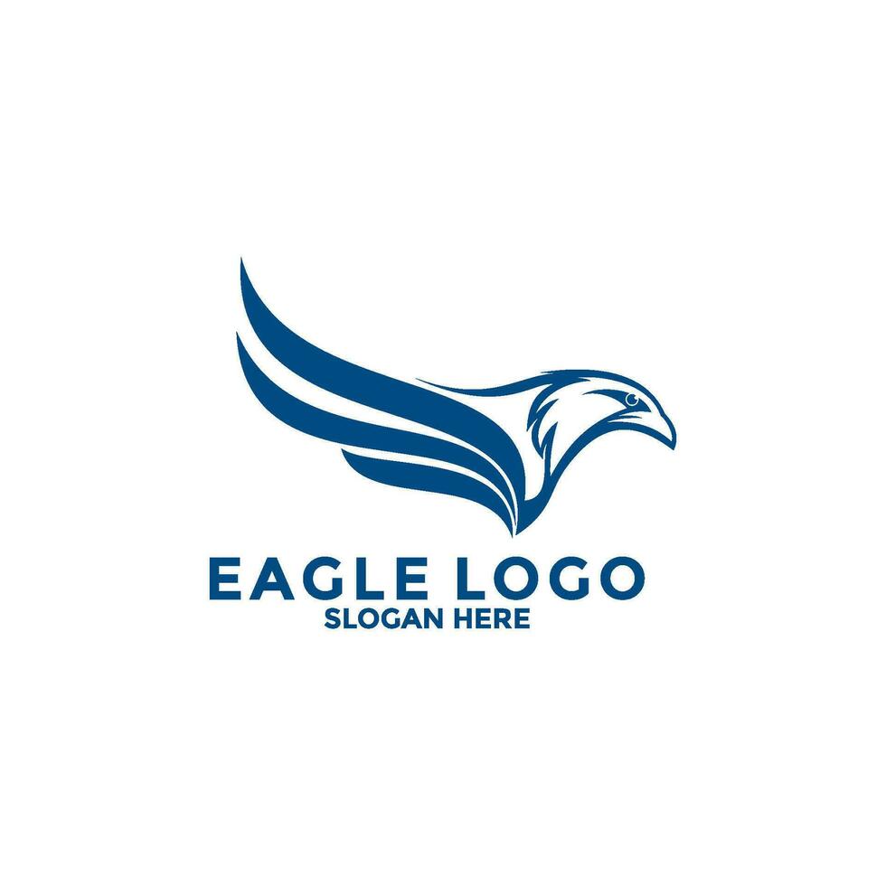 águila pájaro logo vector modelo. águila logo icono, negocio logo concepto