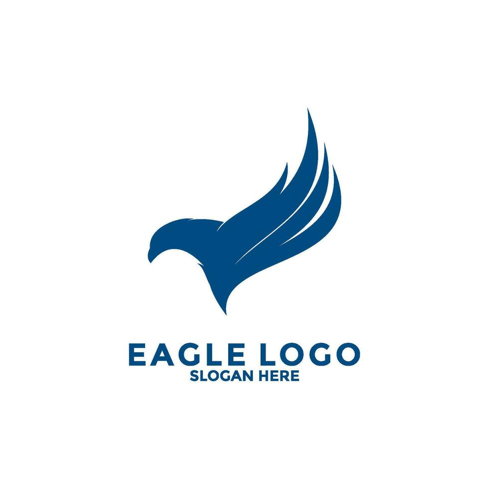 Eagle Bird Logo Vector Template. Eagle Logo Icon, Business Logo Concept