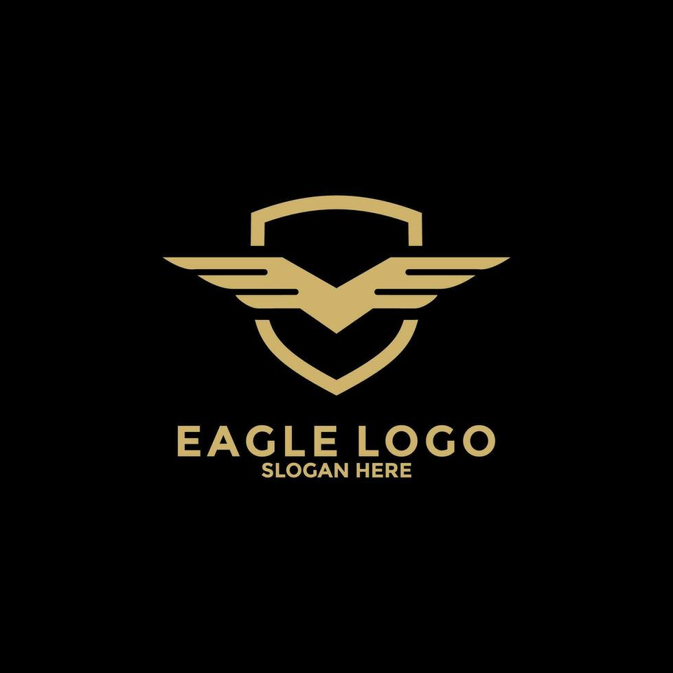 águila proteger logo, águila icono, águila logo vector modelo