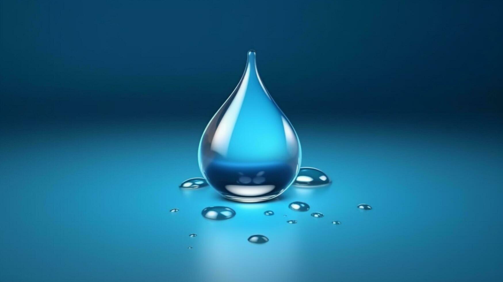 water drop template business background photo