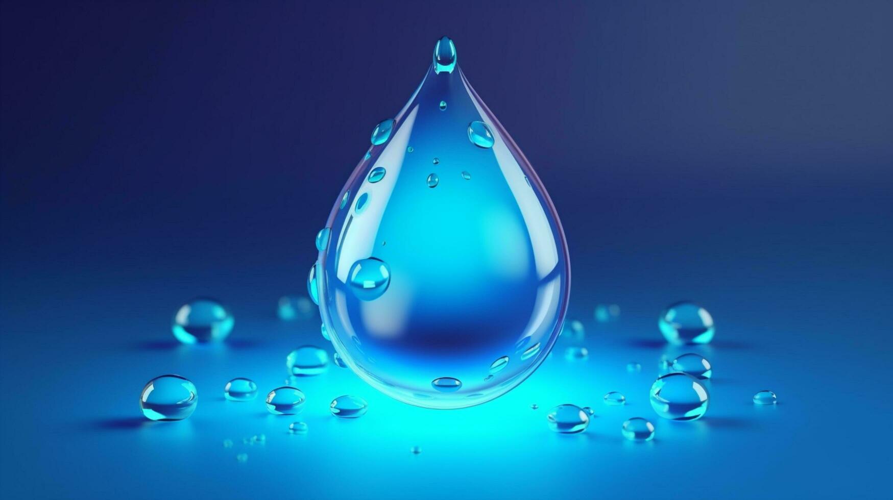 water drop template background illustration photo