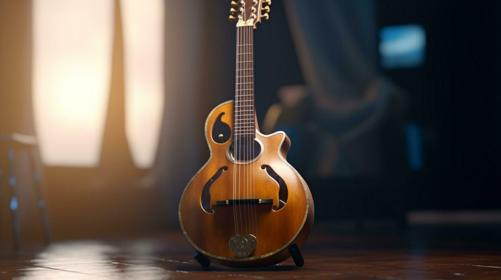 string instrument illustration template photo