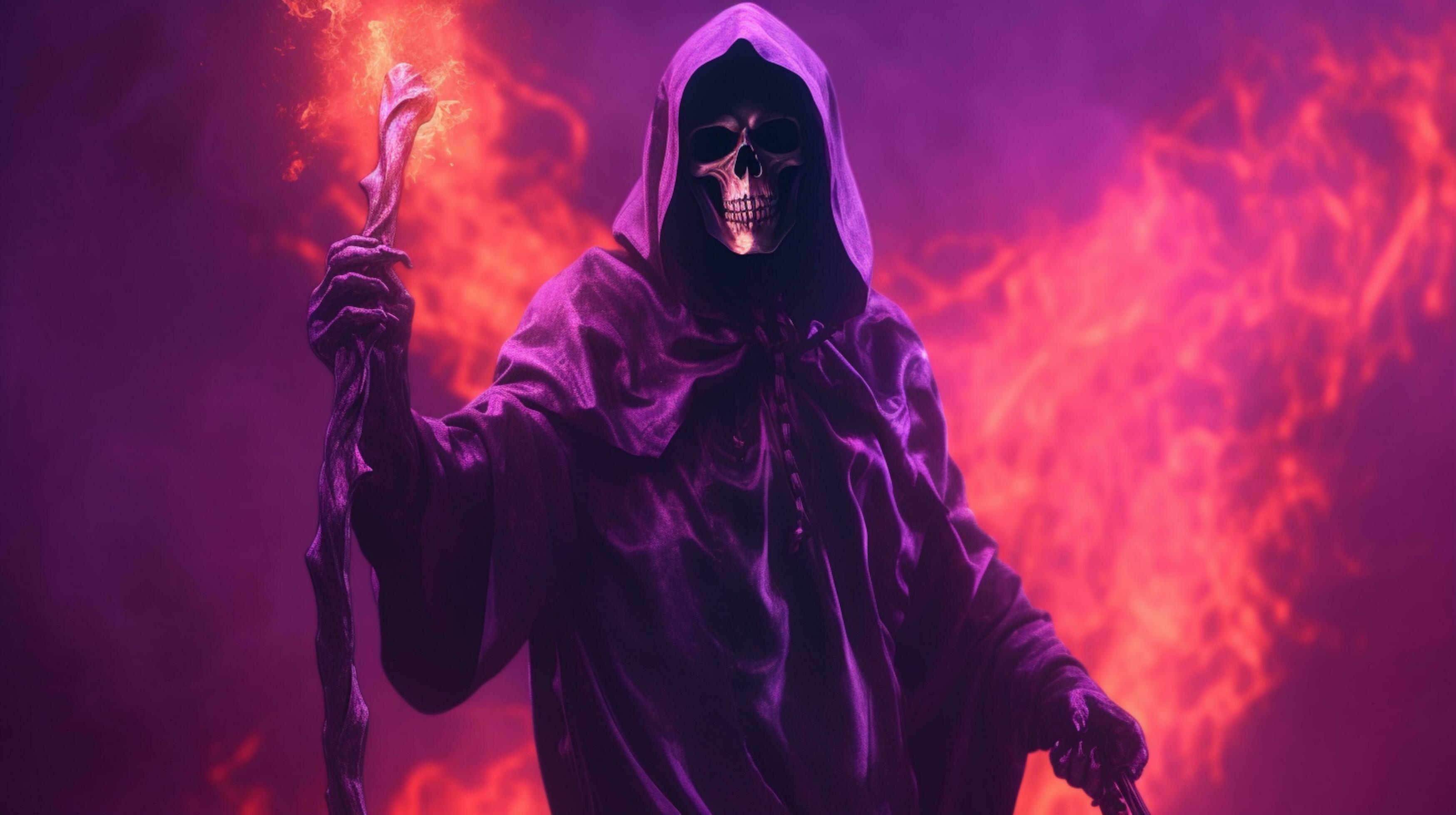 grim reaper purple color illustration 26727086 Stock Photo at Vecteezy
