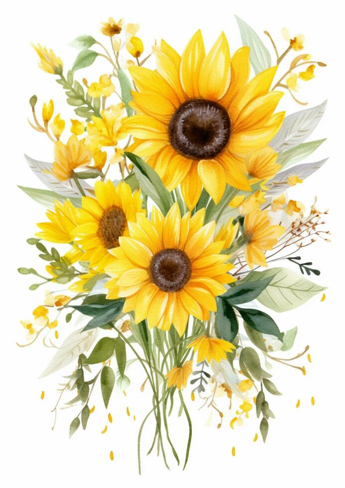 flower on white background template photo