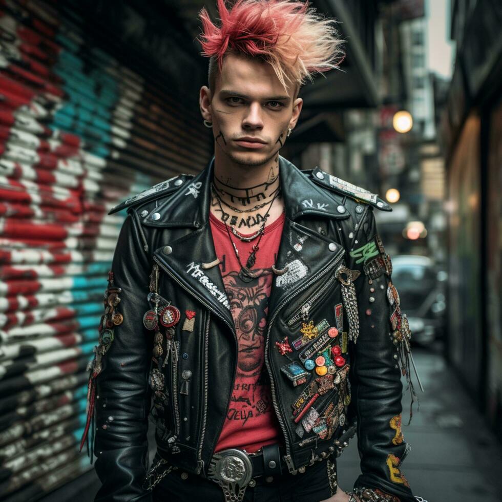 a group female style punk photo