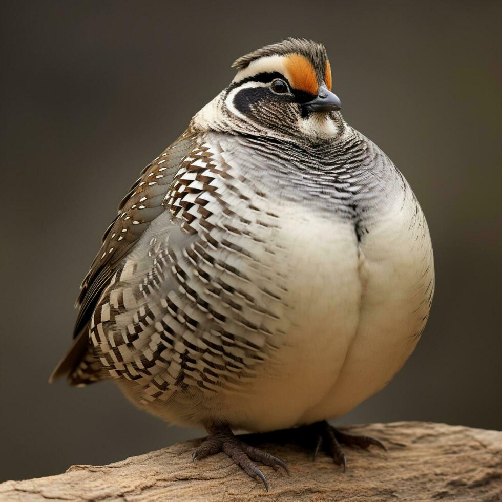 very fat quail photo
