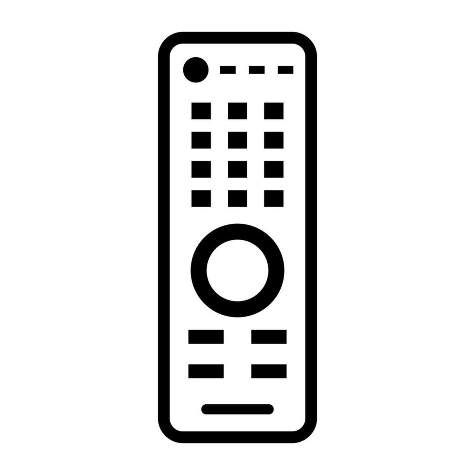 TV remote controller icon. Vector. vector