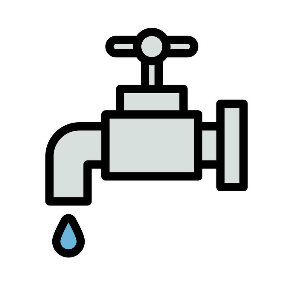 agua grifo icono. grifo agua. vector. vector