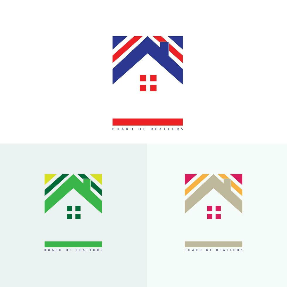 Free vector real estate logo template design 26729098 Vector Art at