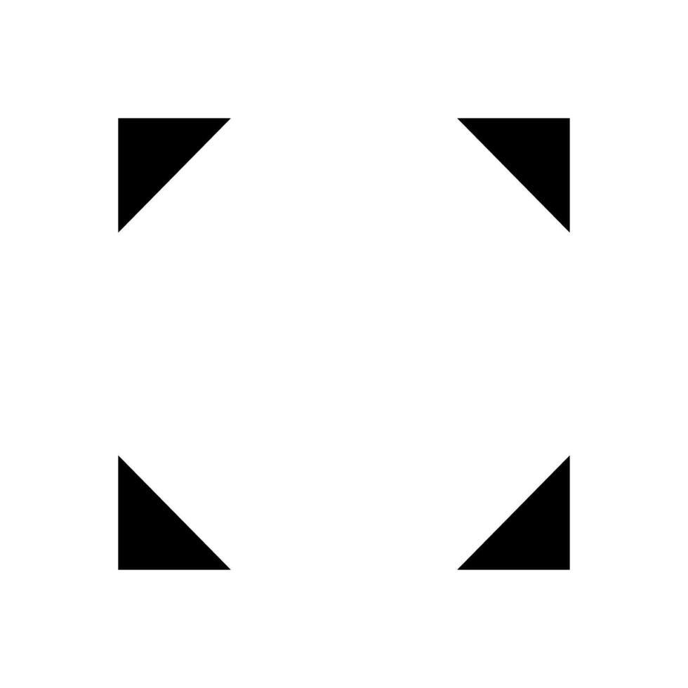 Scan frame icon. Data read frame. Vector. vector