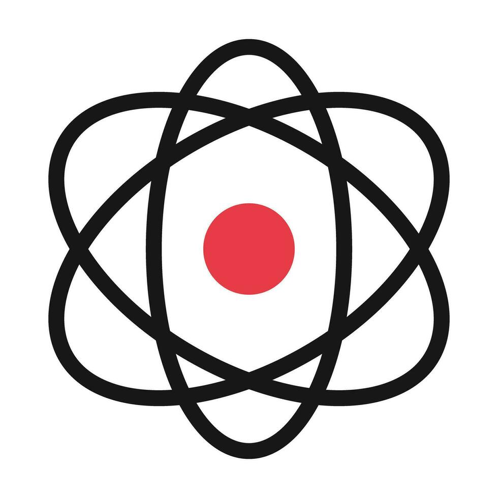 Atomic nucleus icon. Atomic icon. Vector. vector