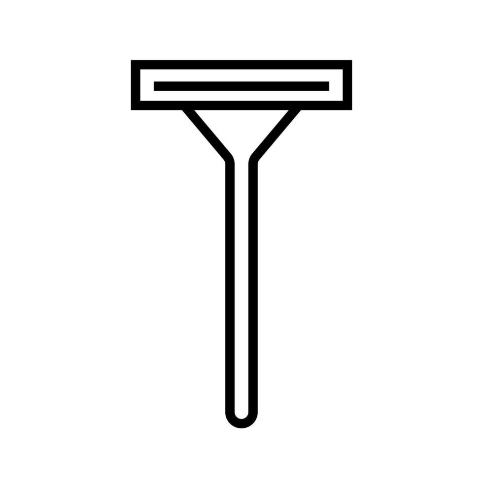Disposable razor icon. Shaving. Vector. vector